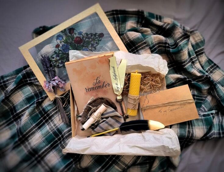 Handmade Outlander Inspired Giftbox