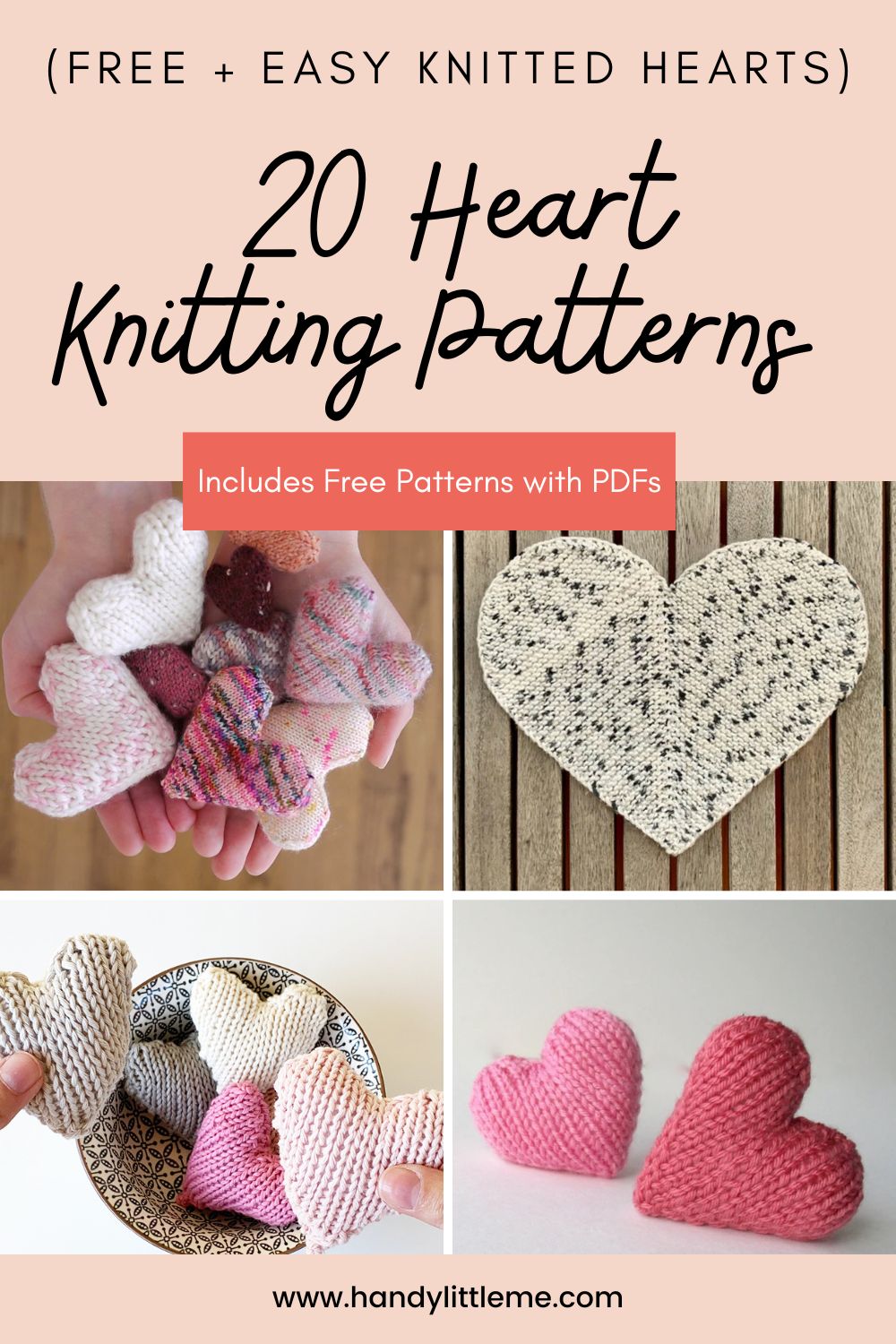 Small Heart Knitting Pattern Chart
