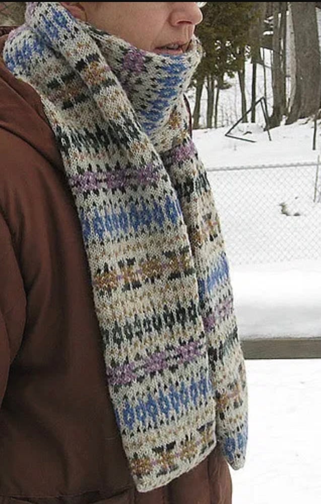 Hermione&rsquo;s Scarf Pattern by Freshisle Fibers