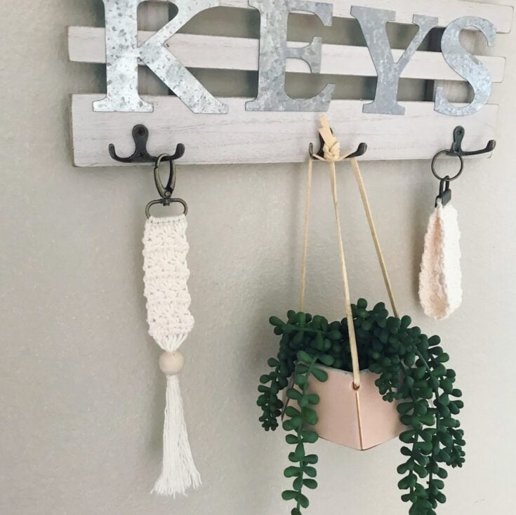 How To Crochet An Easy Keychain in Two Styles by Crafting For Weeks