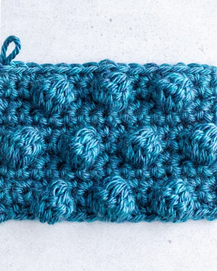 How To Crochet The Bobble Stitch by Sarah Maker