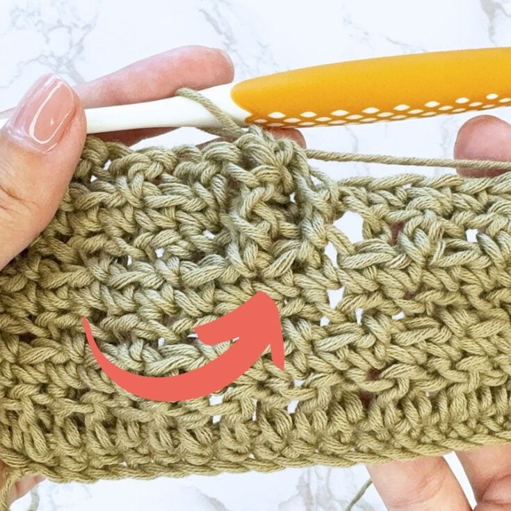 Image for How To Make A Back Post Double Crochet Stitch (BPDC)