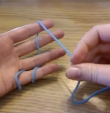 How to Hold Yarn for Crochet (Left-Handed) by Urbaki Crochet