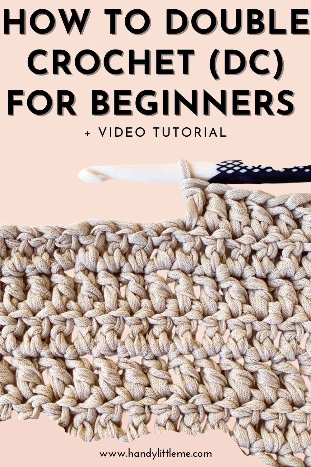 How to double crochet