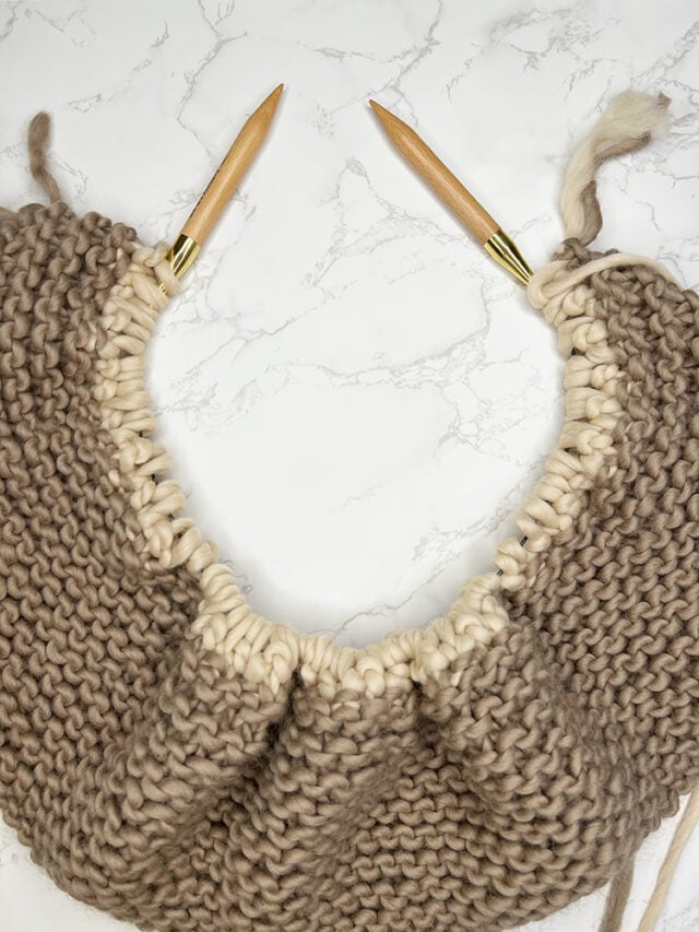 DIY Chunky Knit Blanket Tutorial (An Oversized Throw) Handy Little Me