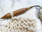 How To Make A Chunky Knit Blanket For Beginners - Handy Little Me