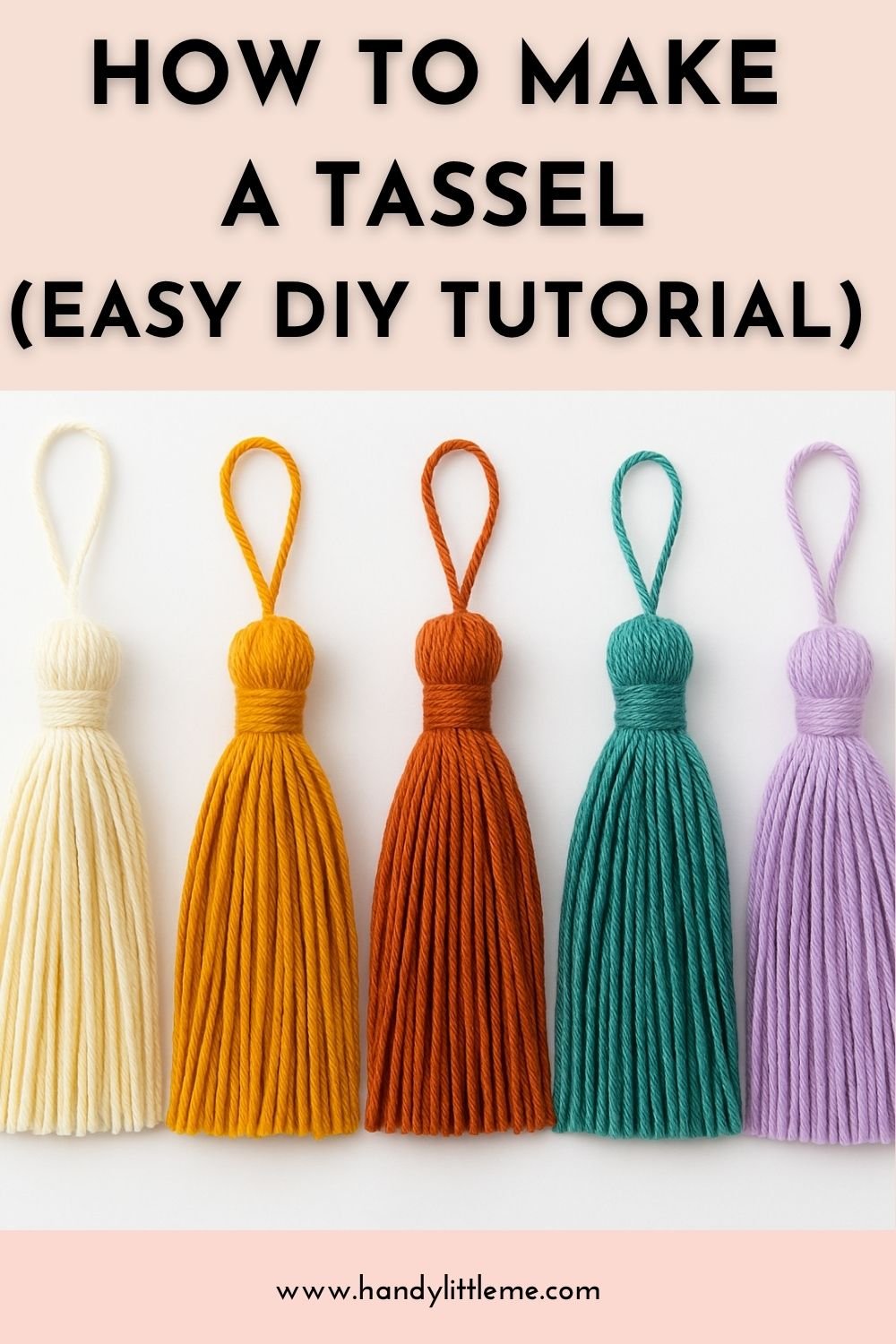 How to make a tassel - easy DIY