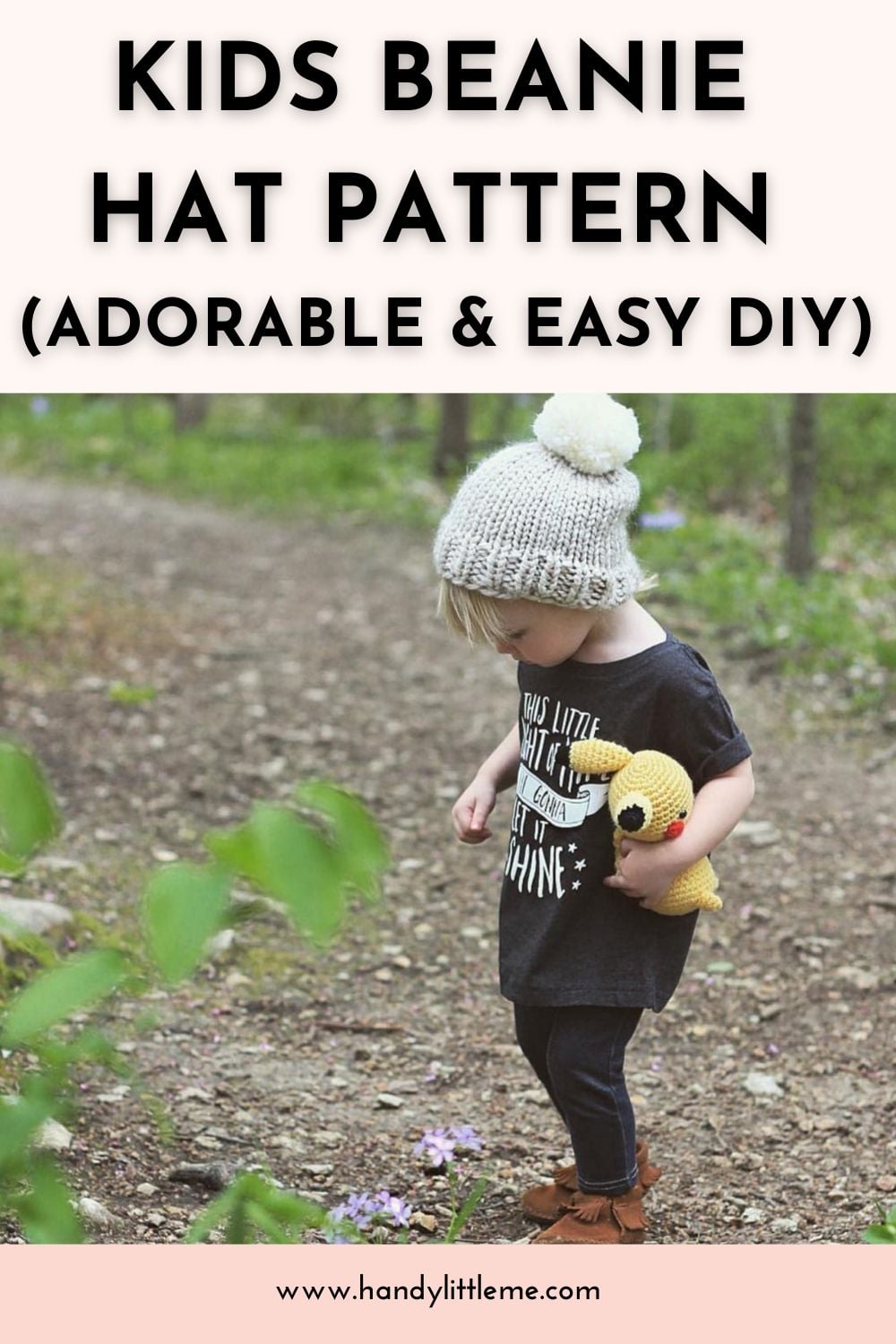 Kids Beanie Hat Pattern free