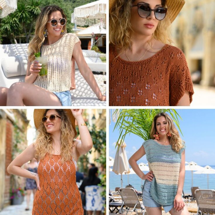 Knit tops for summer