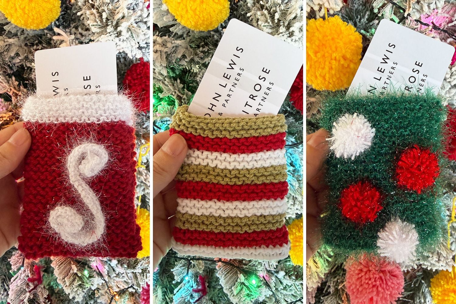 Knitted Gift Card Holder Pattern Free Printable Stashbuster