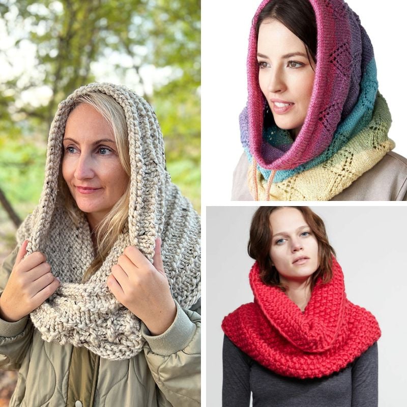 Knitted snood patterns feat image