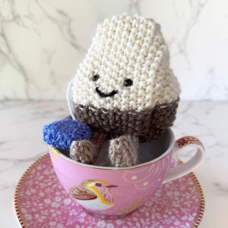 Free Teabag Knitting Pattern + Printable PDF