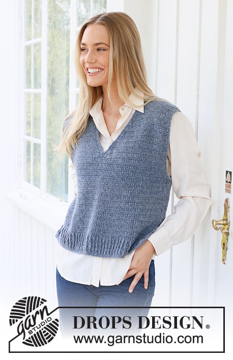 Lake View Vest by Drops Design