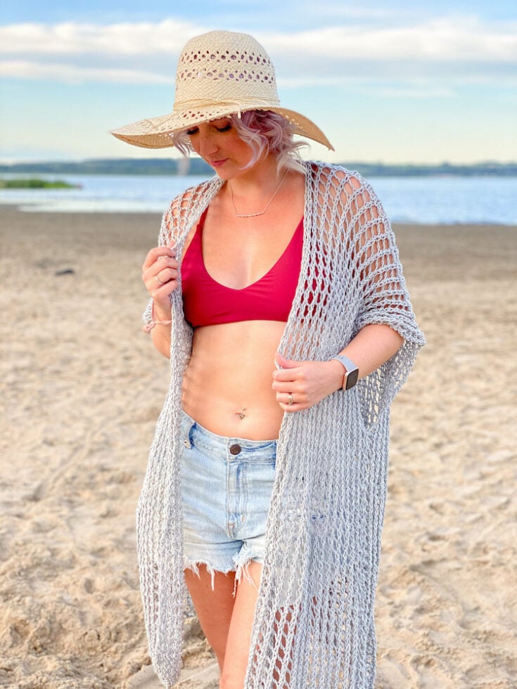 Image for Lakeside Beach Wrap by Knitatude