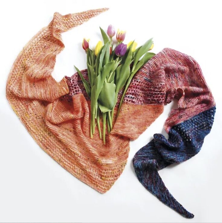 Magic Spring Shawl by Katerina Bobkova