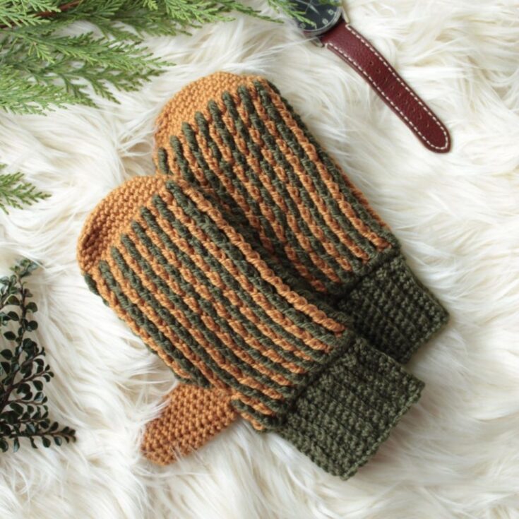 Mittens Crochet Pattern by Blue Star Crochet