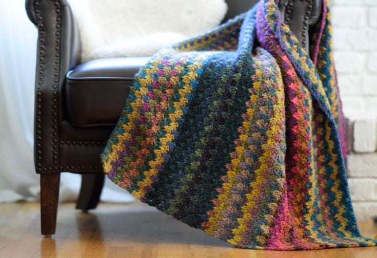 Mountain Throw by Mama In A Stitch