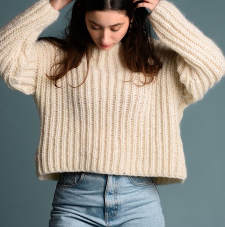 Naomi Brioche Sweater by Sys Fredens