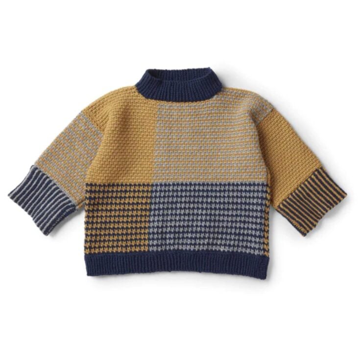 Image for Patons Blocked & Cropped Crochet Pullover by Yarnspirations