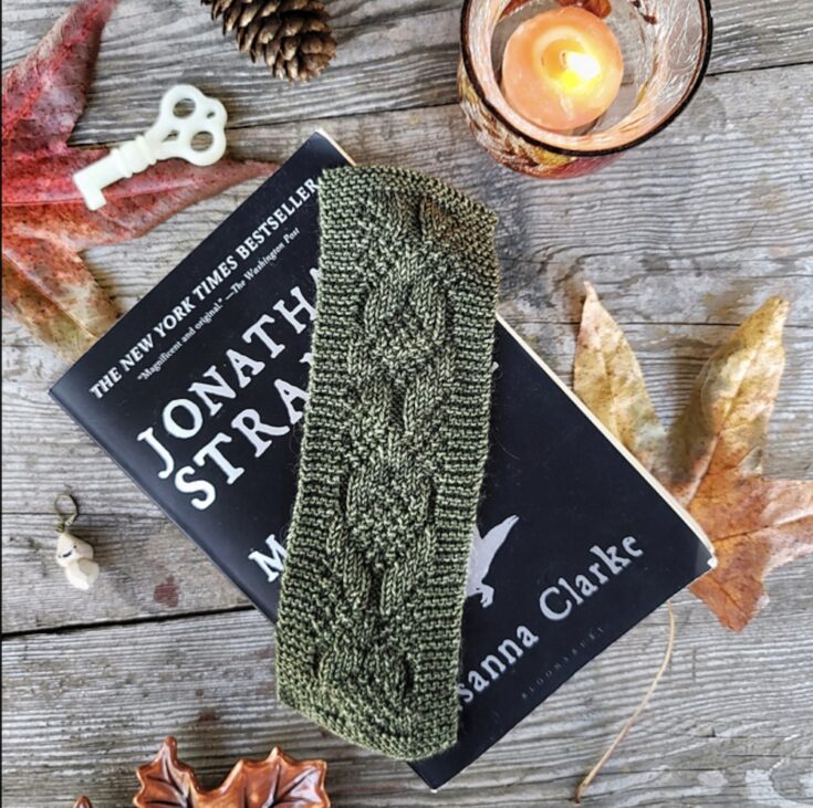 Pinecone Pages Bookmark by Laura Fox