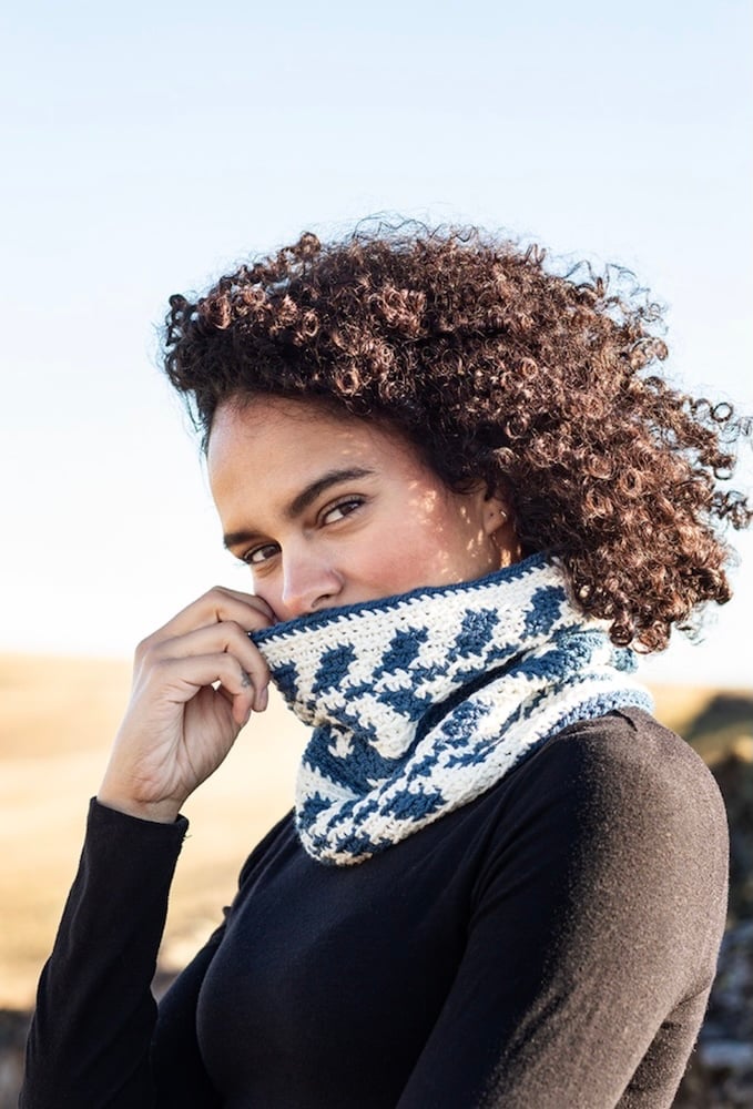 Pony Creek Fair Isle Cowl by WeCrochet Design Team