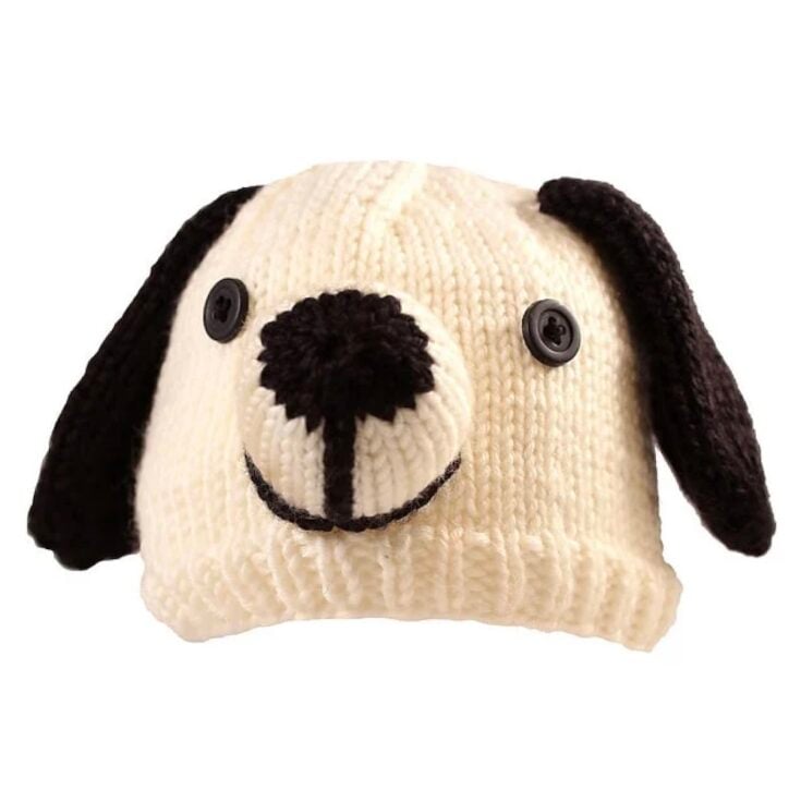 Puppy Hat Knitting Pattern by Donna Sires