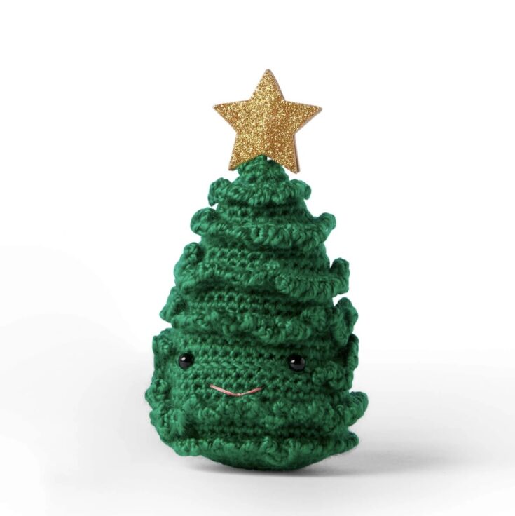 Red Heart Crochet Christmas Tree by Yarnspirations