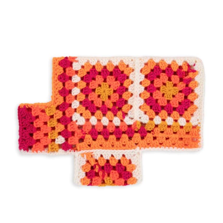 Red Heart Crochet Great Granny Dog Sweater Pattern by Yarnspirations