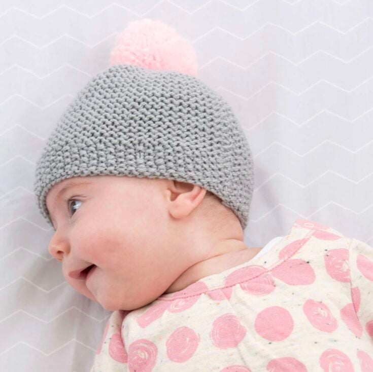 Red Heart Newborn Cozy Cap by Yarnspirations