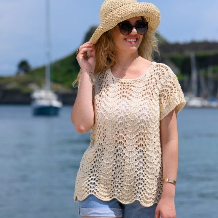 Ripple stitch knitting feat image