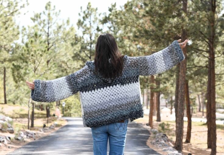 Riptide Granny Hoodie by Mama In A Stitch