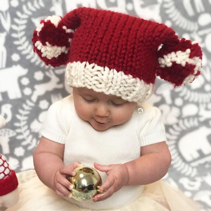 Image for Santa Sack Hat Pattern (7 Sizes)