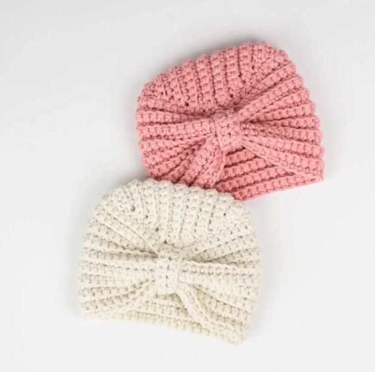 Spring Breeze Crochet Turban by Croby Patterns