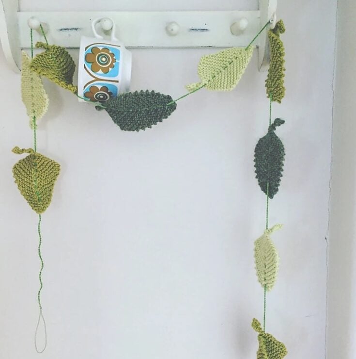 Spring Leaf Garland by Claire Garland