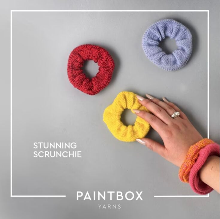 Stunning Scrunchie by Paintbox Yarns