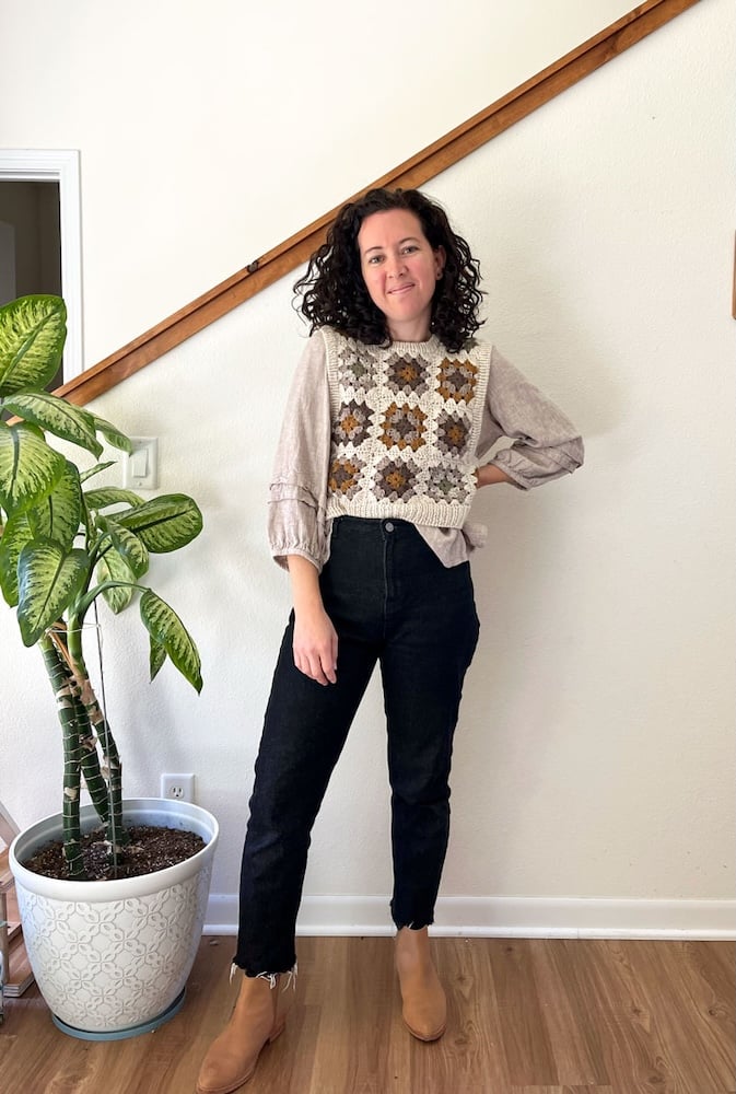 Image for The Agnes Sweater Vest by Bethany Lynne Makes