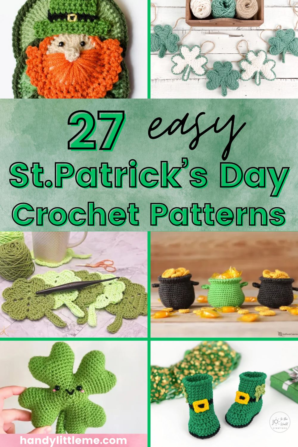 The Best St.Patrick's Day 27 Free Crochet Patterns