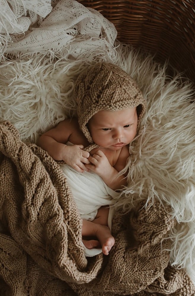 The Rowan Bonnet by Cynthia Roberts