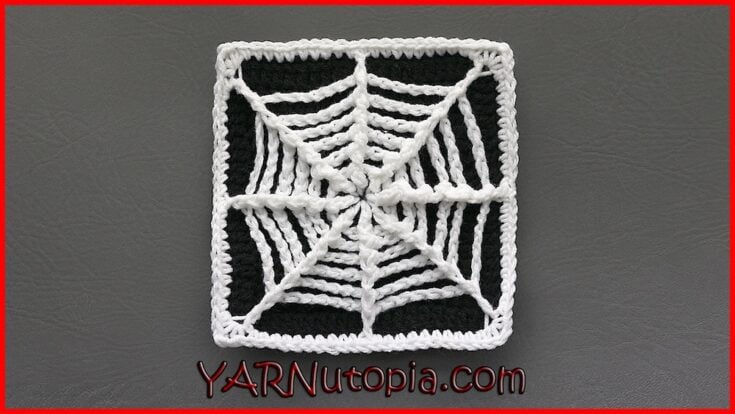 The Web We Weave Granny Square by YARNutopia