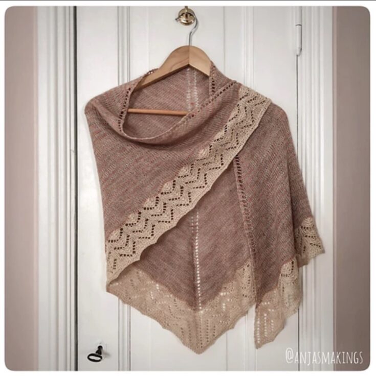 Vintage Lace Shawl by Anja King