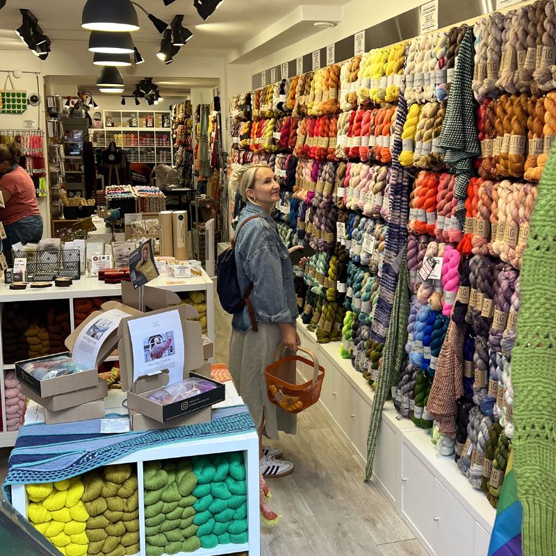 Yarn shopping