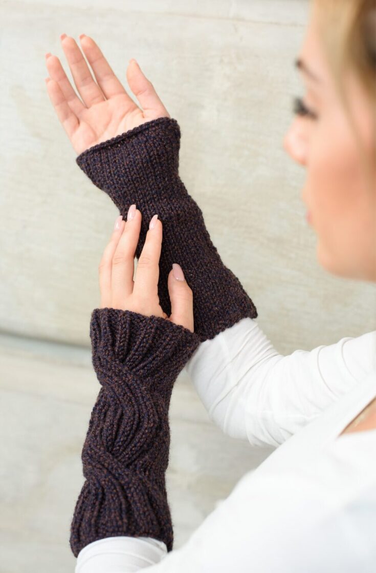 Image for Highlander Arm Warmers Pattern