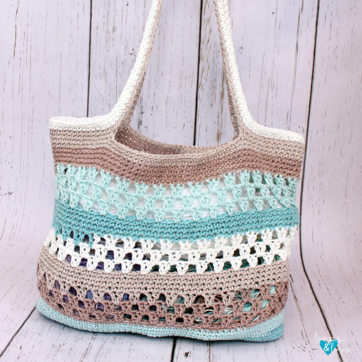 Image for Ocean Breeze Tote by Loops and Love Crochet