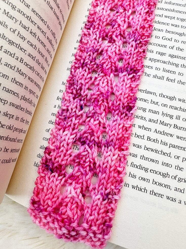 bookmark close up