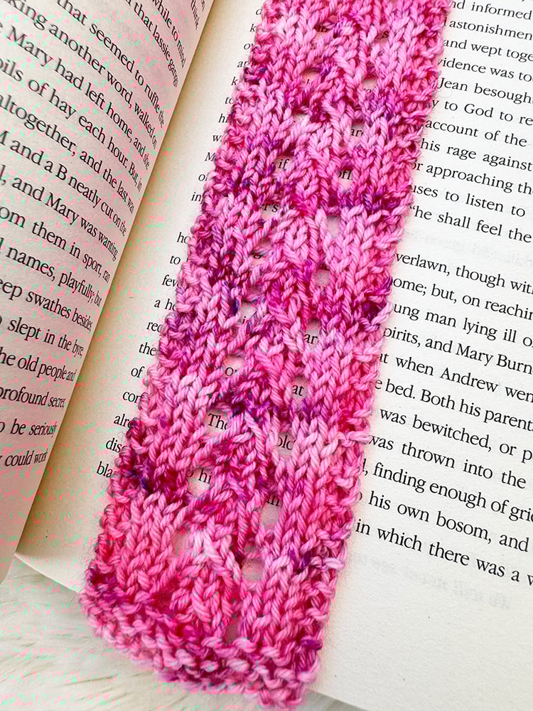 bookmark close up