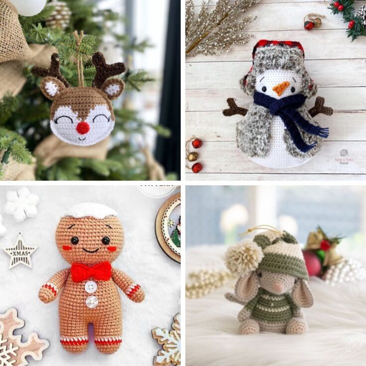 christmas amigurumi crochet patterns free feat image