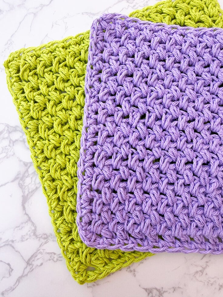 crochet Elizabeth stitch close up
