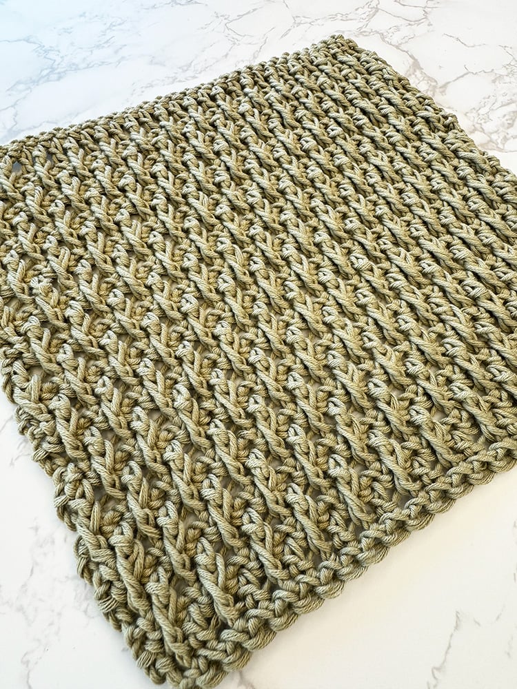 crochet alpine stitch