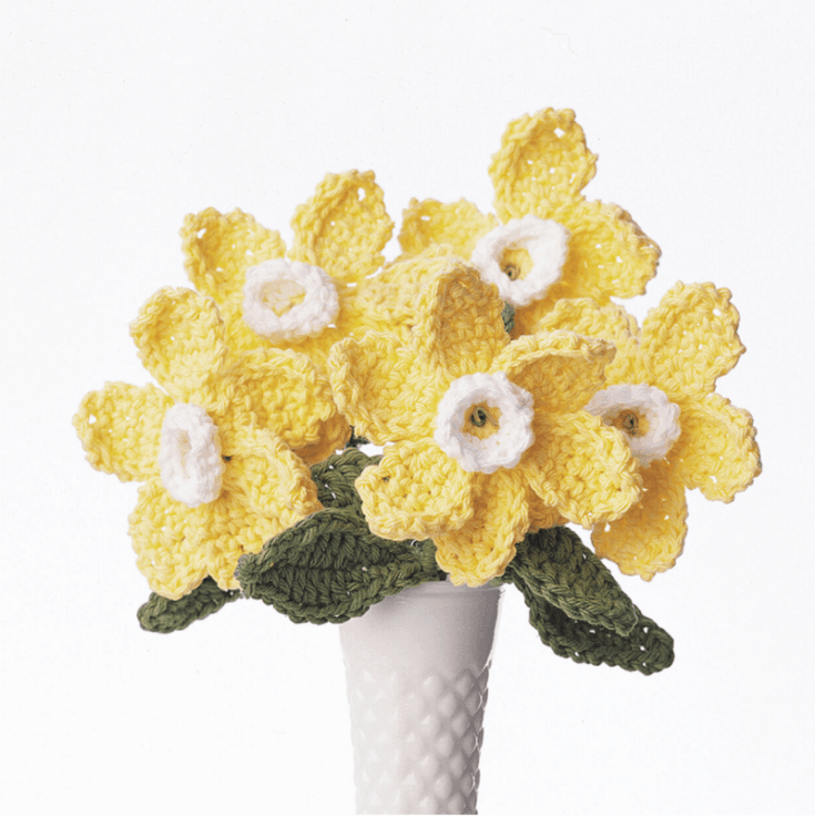 crochet daffodils