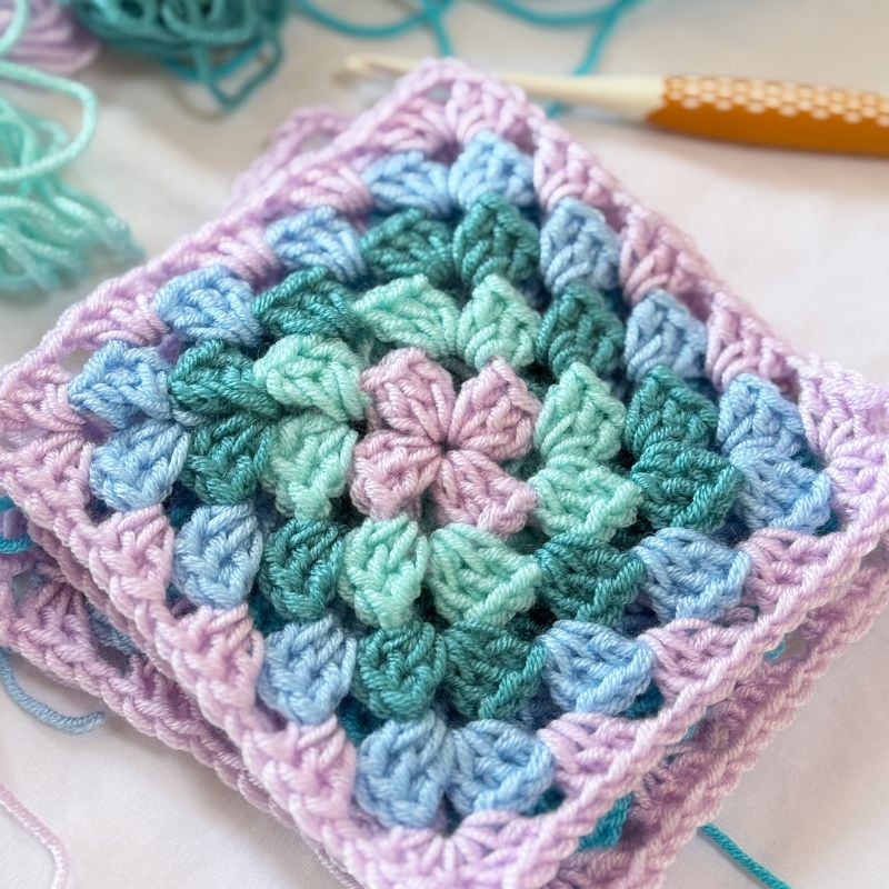 Granny Square Pattern: Crochet The Perfect Square (Free Printable)